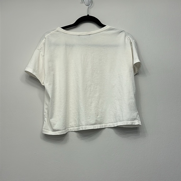French connection take it easy cropped T-shirt size small - Picture 4 of 7